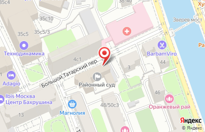 Замоскворецкий районный суд на карте