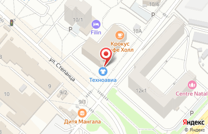 Компания Техноавиа в Кировском районе на карте