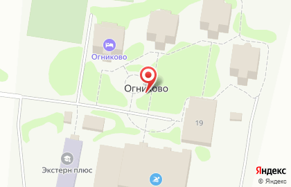 Огниково Парк-отель на карте