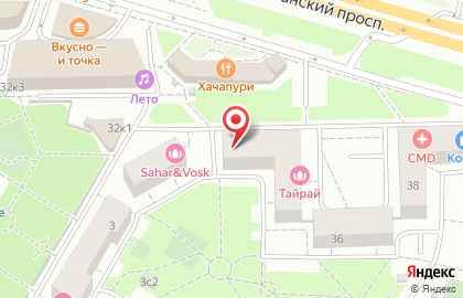 Магазин постельных принадлежностей Цветные сны на Рязанском проспекте на карте