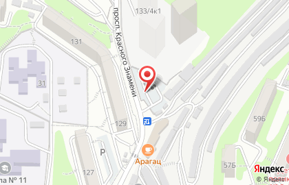 Автостоянка во Владивостоке на карте