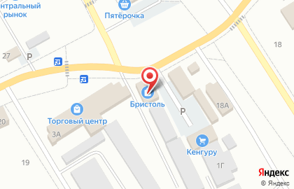 Магазин у дома Бристоль на улице Фрунзе на карте
