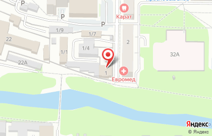 Частная охранная организация Стерегущий в Центральном районе на карте