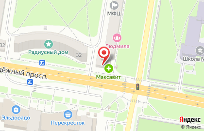 Аптека Максавит на ​Краснодонцев на карте