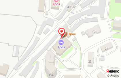 Ресторан Троя на карте