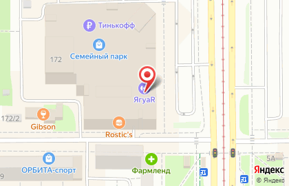 Сеть офф-прайс магазинов Familia в Правобережном районе на карте