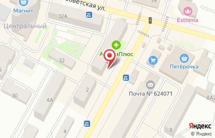 Агентство недвижимости Новый дом в Среднеуральске на карте