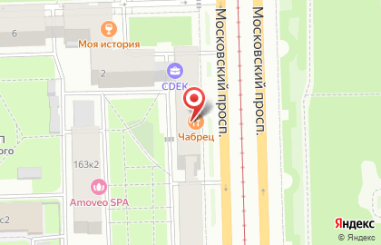 Ресторан Чабрец на Московском проспекте на карте