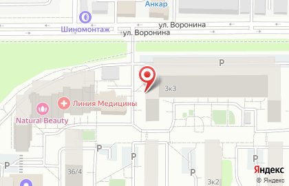 Салон красоты Ножницы на карте