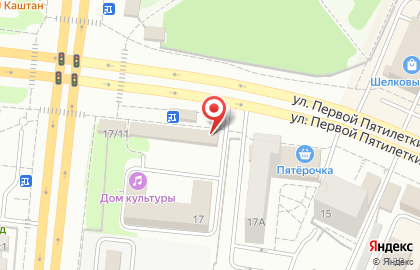 Магазин тканей и фурнитуры АураТекс в Тракторозаводском районе на карте