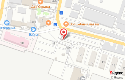 Автостоянка в Саратове на карте