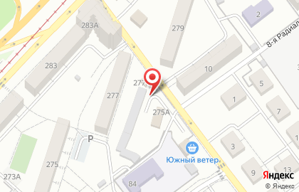 Автостоянка в Самаре на карте