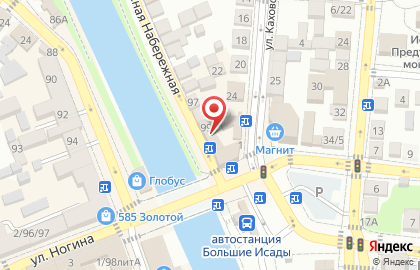 Магазин Марс на улице Красная Набережная на карте