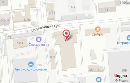 Служба заказа легкового транспорта Астраханский таксопарк на карте
