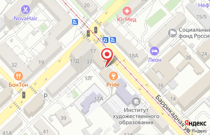 Коллегия адвокатов Ворошиловского района г. Волгограда в Ворошиловском районе на карте