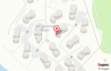 Золотой берег, ЗАО АвтоВАЗстрой на Комсомольском шоссе на карте