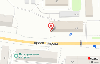 Главный Радиочастотный Центр на проспекте Кирова на карте
