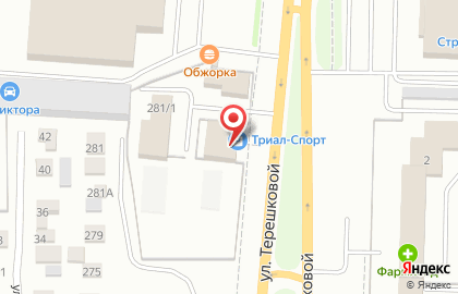 Специализированный спортивный магазин Триал-Спорт в Дзержинском районе на карте