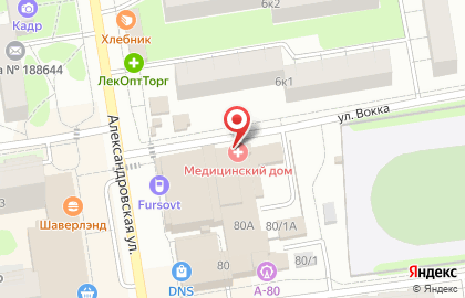 Студия красоты в Санкт-Петербурге на карте