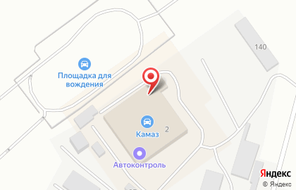 KAMAZ центр на Ракитовском шоссе на карте