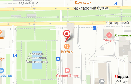 Аленушка в Москве на карте