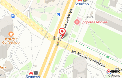 Гриль-кафе в Беляево на карте