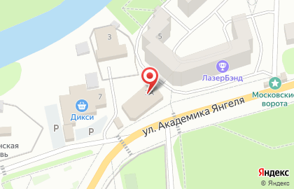 Хамилион на карте