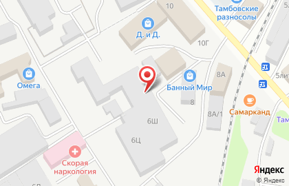 База кондитерских изделий на карте