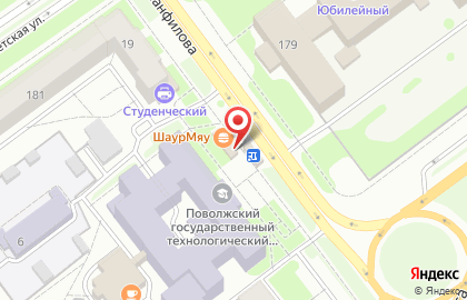 Магазин и киоск по продаже цветов Зеленый мир на улице Панфилова на карте
