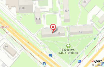 Аптека Планета Здоровья на бульваре Гагарина, 115 на карте