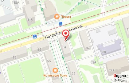 Салон красоты Колибри в Дзержинском районе на карте