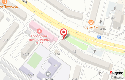 Магазин овощей и фруктов по продаже фруктов и овощей в Хабаровске на карте