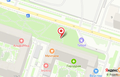 Меридиан на Белоостровской улице на карте