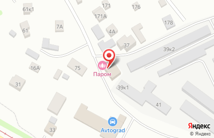 Паром в Омске на карте