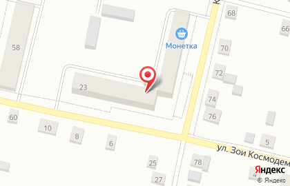 Супермаркет Красное & Белое на Красноармейской улице на карте