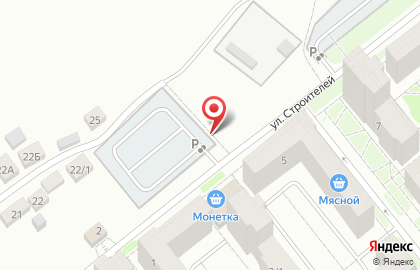 Автостоянка в Перми на карте