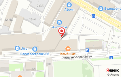 Салон напольных покрытий Дар Пол в Василеостровском районе на карте