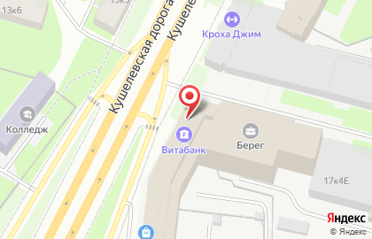 Банкомат Витабанк на проспекте Непокорённых на карте