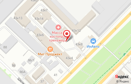 Дорожный центр внедрения, ЗАО на карте