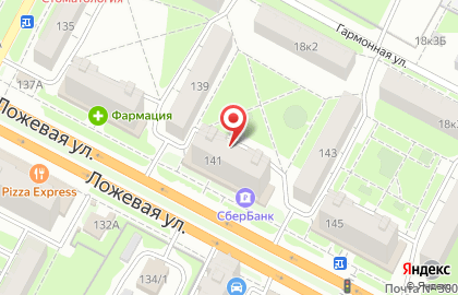 Среднерусский банк Сбербанка России, ОАО, Тульское отделение на Ложевой улице на карте