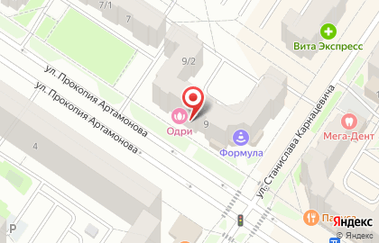 Сеть супермаркетов Мостовский в Восточном административном округе на карте