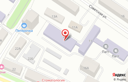 Столовая в Петрозаводске на карте