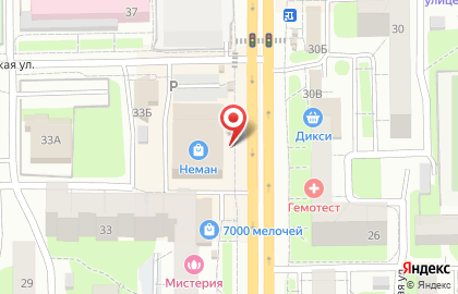 Транспортная компания Груз-Доставка на улице Нормандия-Неман на карте