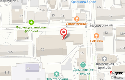 Пункт выдачи интернет-магазина ABC.ru на Московской улице на карте
