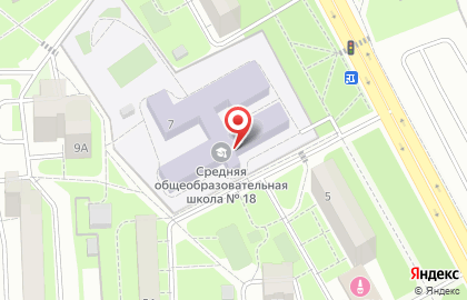 Школа танцев Sportdance на Октябрьском проспекте на карте