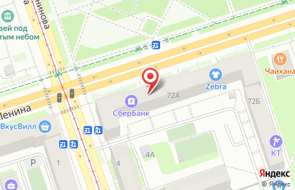 СберБанк в Перми на карте