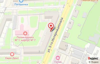 Пивной ресторан БирХофф  на карте