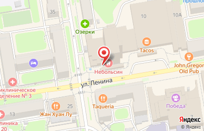 Кафе-пекарня Sсhmidt в Железнодорожном районе на карте