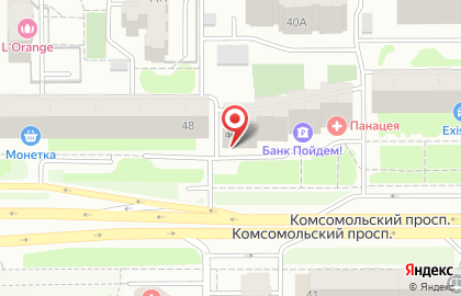 Магазин косметики CIEL parfum на Комсомольском проспекте на карте