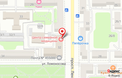 Студия маникюра Vera на проспекте Ленина на карте